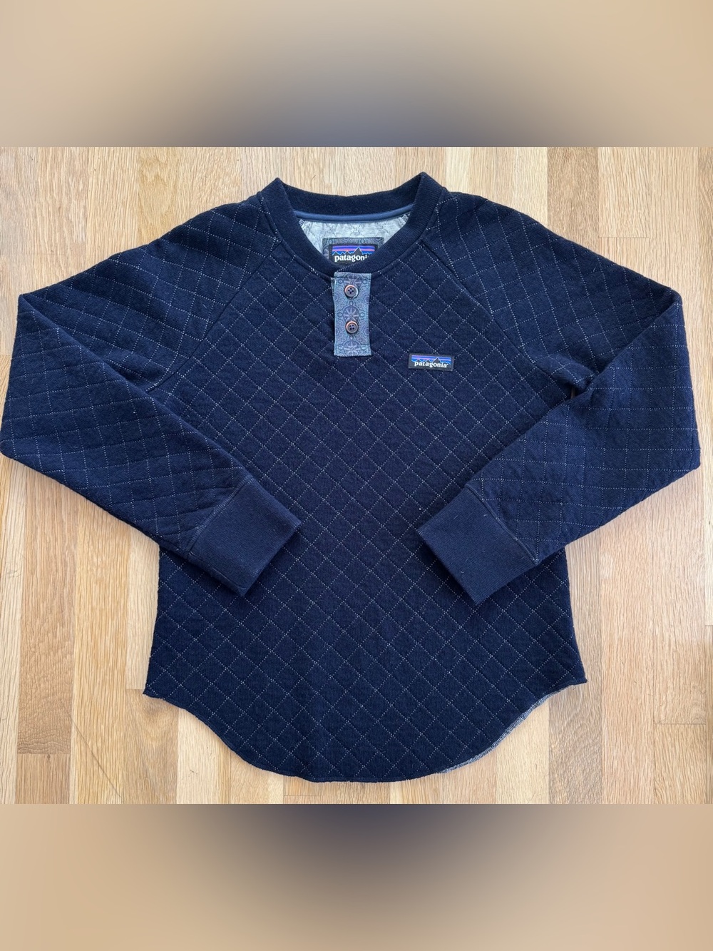 Patagonia / Women's Wool Blend Diamond Quilt Henley